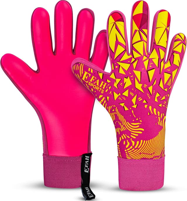 Imagen de EFAH SPORTS Goalkeeper Gloves for Youth with Strong Grip en OfertitasTOP