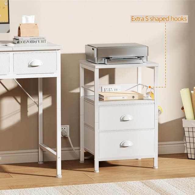 Thumbnail 6 de Furologee End Table with Charging Station 22.25