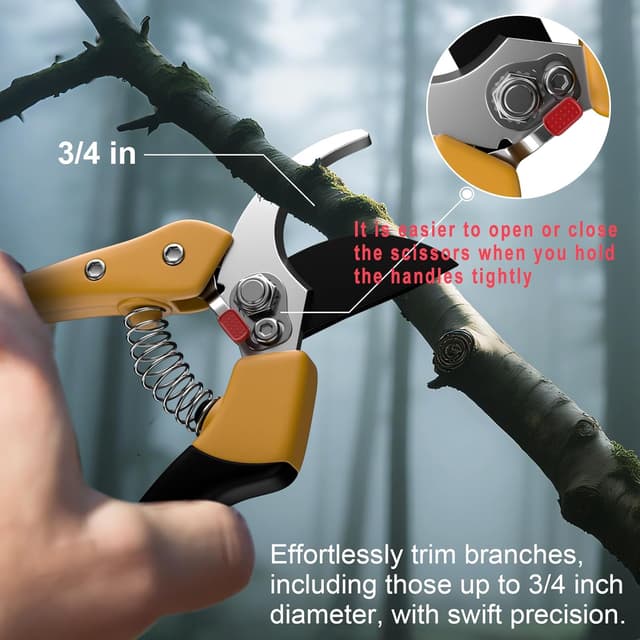 Detalle de JiveSnip SK4 Sécateur jardin 202 g