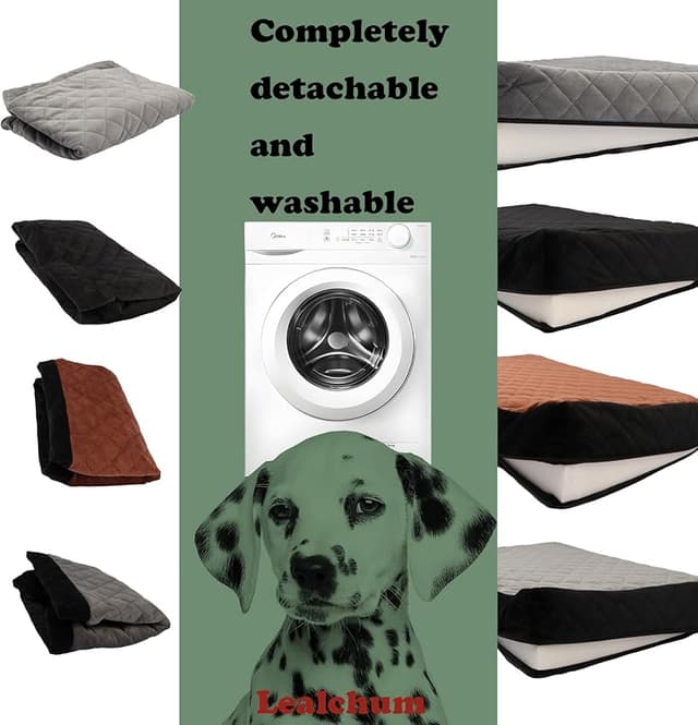 Thumbnail 4 de Lealchum Asiento de Coche Grande para Perro 2 plazas