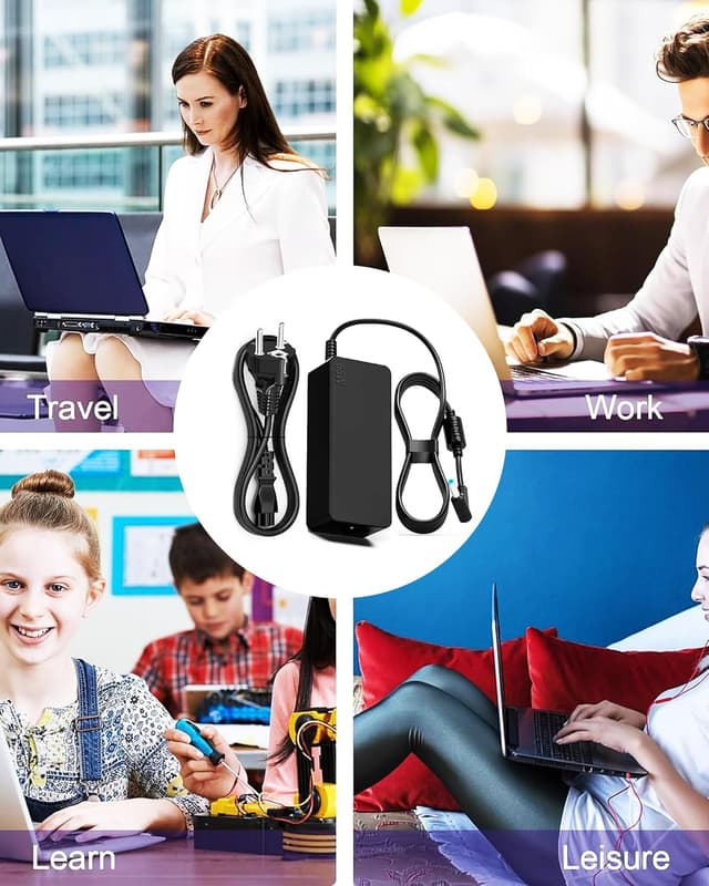 Thumbnail 5 de ANDHOT 65W Cargador para Portátiles HP ⚡ Compatible con ProBook, Elitebook
