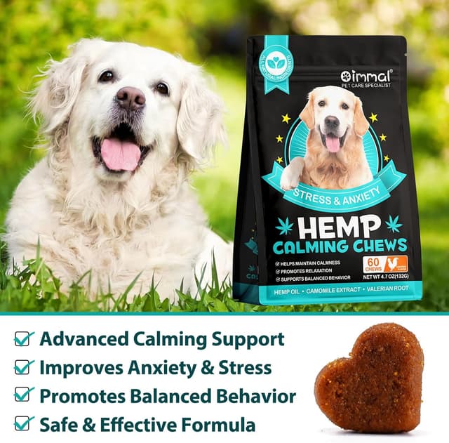 Thumbnail 1 de YaqvYoNg Calming Chews 60 for Dogs