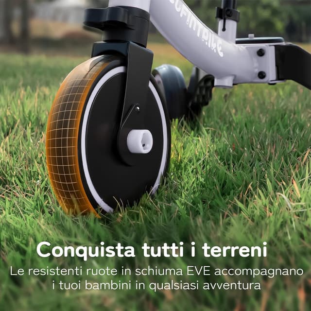 Thumbnail 5 de besrey Triciclo 5 in 1 per bambini