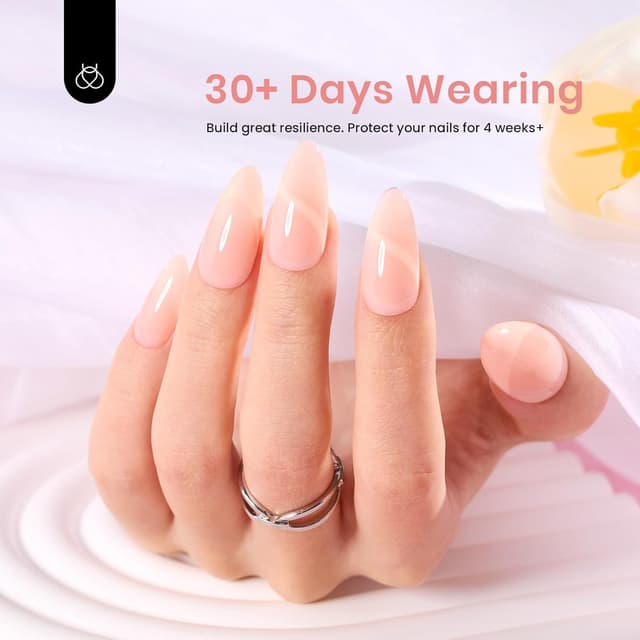 Thumbnail 5 de Beetles Builder Gel 15ml Jelly Nude