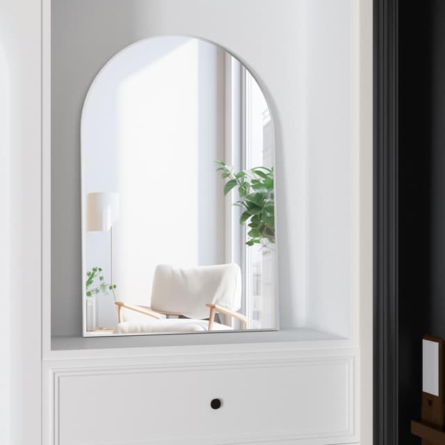 Detalle 2 de CASSILANDO specchio curvo 50 x 75 cm argento