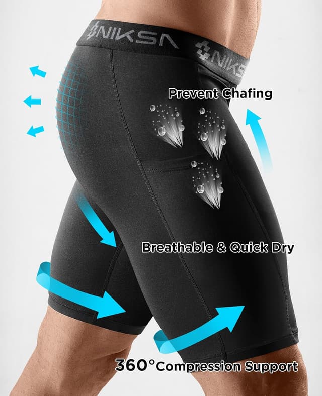 Detalle de Niksa Compression Shorts 2-Pack with Pocket