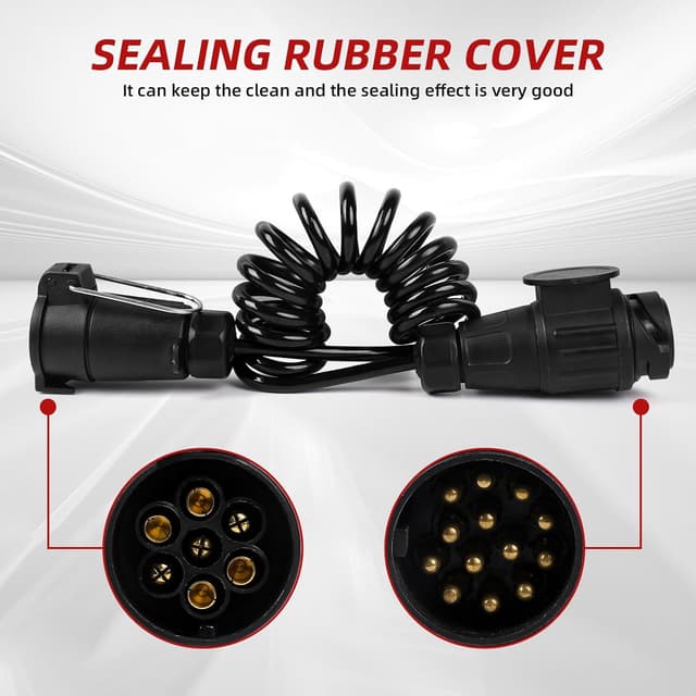 Thumbnail 2 de Yinaolan 2M Anhänger Verlängerungskabel 13-7