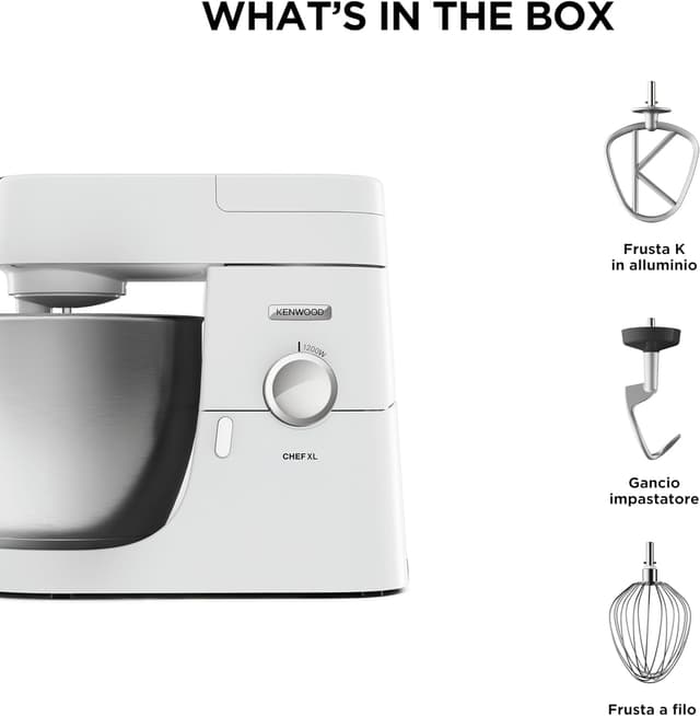 Thumbnail 6 de Kenwood Chef XL impastatrice planetaria 1200 W