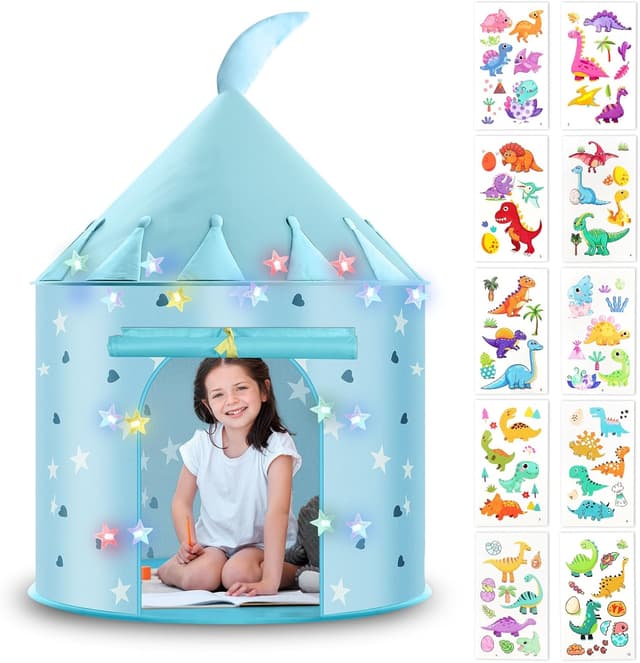 Detalle de HOTUT Kinder Spielzelt Prinzessin 101 cm