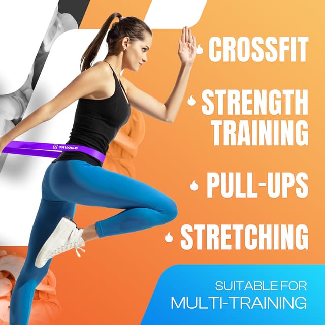 Detalle 2 de TAVIALO Bandas Elásticas de Resistencia para Ejercicio 🏋