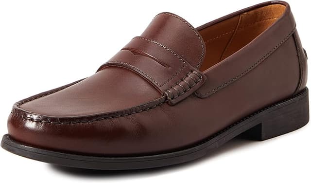 Detalle de Geox U New Damon B - Mocasines Hombre Marrón Dk Brown 👞