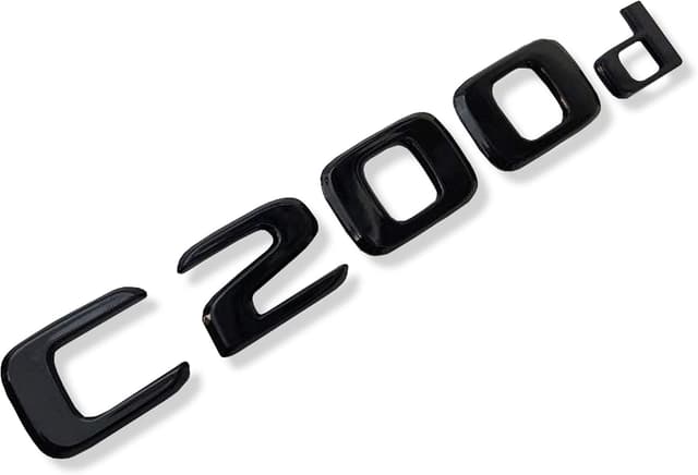 Imagen de MCK Auto C200d Aufkleber schwarz glänzend en OfertitasTOP