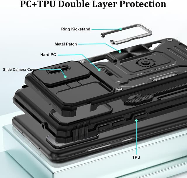 Detalle de Samsung S20 FE case with screen protector