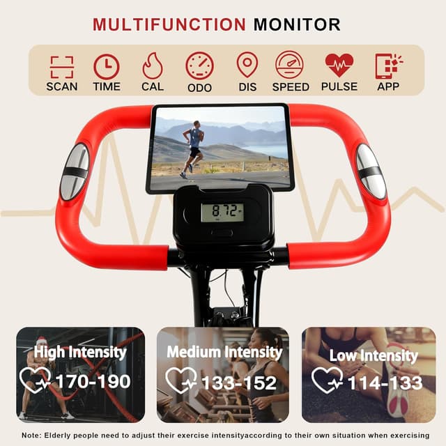 Thumbnail 2 de BARWING Stationary Exercise Bike