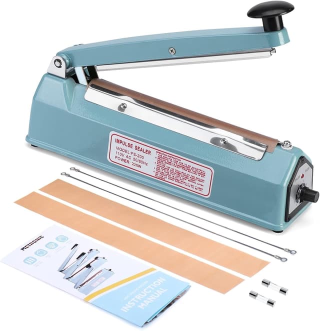 Detalle de METRONIC Impulse Sealer 8 inch Manual Heat Sealer