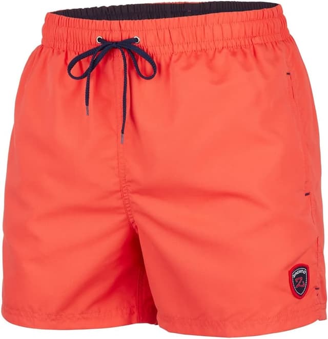 Detalle de Zagano Herren Badeshorts schnelltrocknend mit Tunnelzug und Mesh-Einsätzen – Boardshorts für Sport, Freizeit & Schwimmen