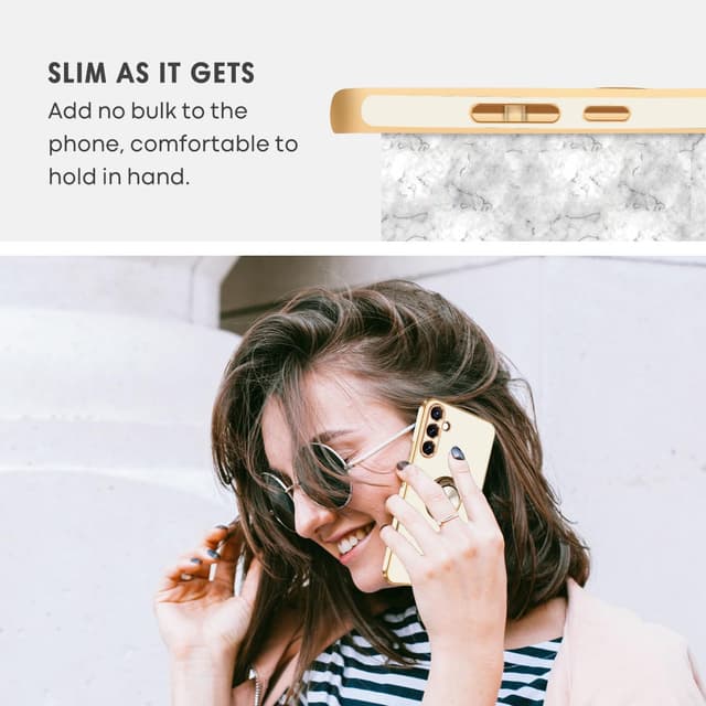 Detalle 2 de SouliGo Galaxy A35 Hülle mit 360 Ring