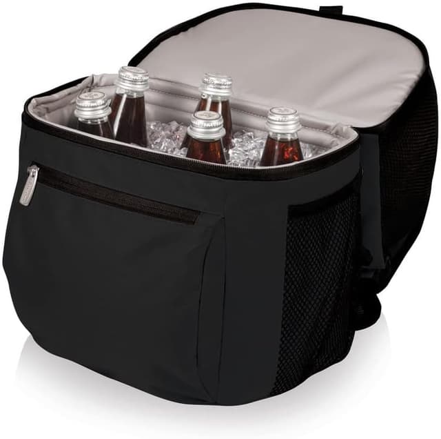 Detalle 2 de NCAA Boston College Eagles Zuma Backpack Cooler (Black) — Soft Cooler Lunch Bag