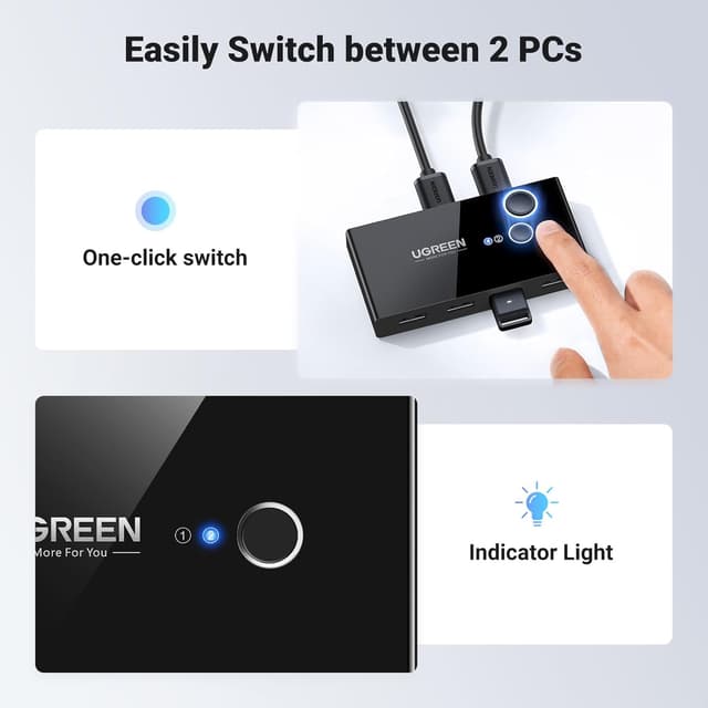 Thumbnail 6 de UGREEN USB 3.0 Switch 4-Port 5Gbps
