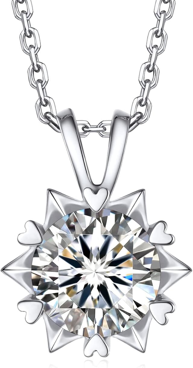 Imagen de MomentWish Moissanite collier 2 carats en OfertitasTOP