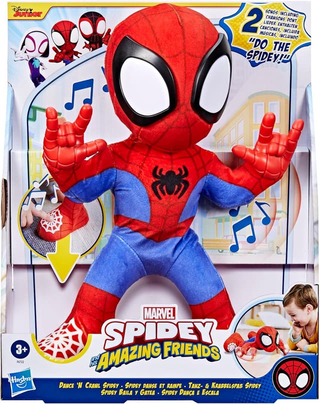Detalle de SPIDEY AND HIS AMAZING FRIENDS Dance N Crawl Spidey: giocattolo con suoni per bambini