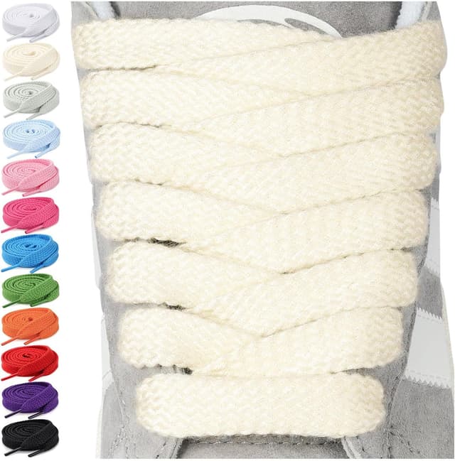 Thumbnail 1 de Stepace Lacets larges 15 mm pour sneakers 2 paires