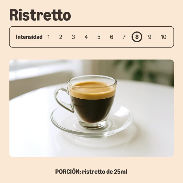 Thumbnail 2 de by Amazon Ristretto Cápsulas Nespresso Tueste Medio, 100 unidades