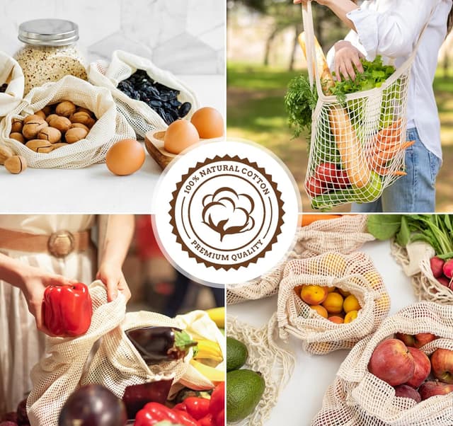 Thumbnail 6 de Anstore Lot de 11 sacs réutilisables 11 pcs 🛍