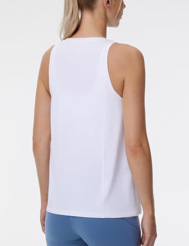 Detalle de THE GYM PEOPLE Débardeur de course à pied sans manches pour femme