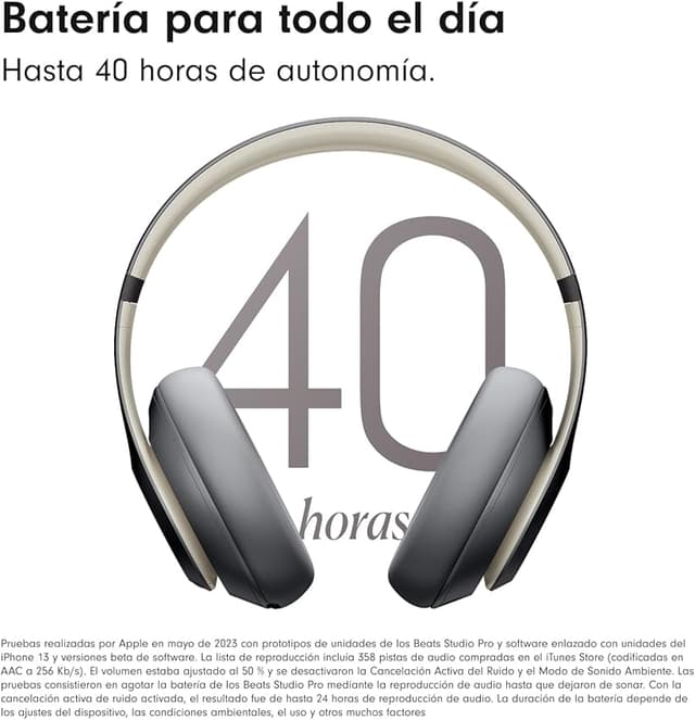 Detalle 2 de Beats Studio Pro auriculares inalámbricos con ANC