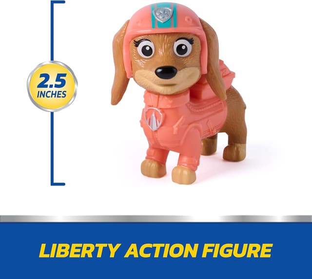 Detalle 2 de Paw Patrol Liberty Rescue Motorcycle toy bike