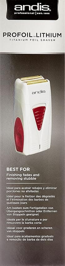 Thumbnail 6 de Andis TS-1 Pro-Foil afeitadora inalámbrica de titanio