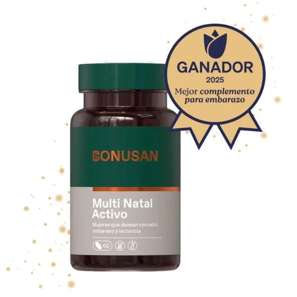 Detalle 2 de Bonusan Multi Natal Activo 60 comprimidos para embarazo y lactancia