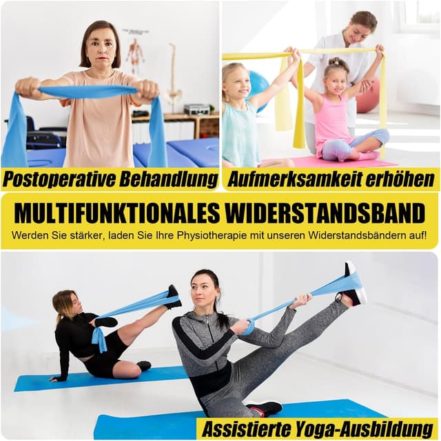 Thumbnail 5 de POTOK 4er Fitnessbänder 1,5 m