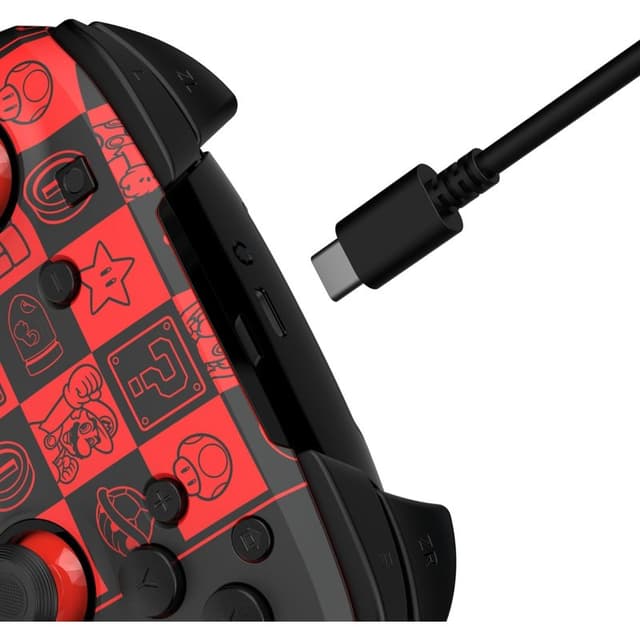Detalle de PDP Rematch Glow Super Icon mando inalámbrico para Nintendo Switch