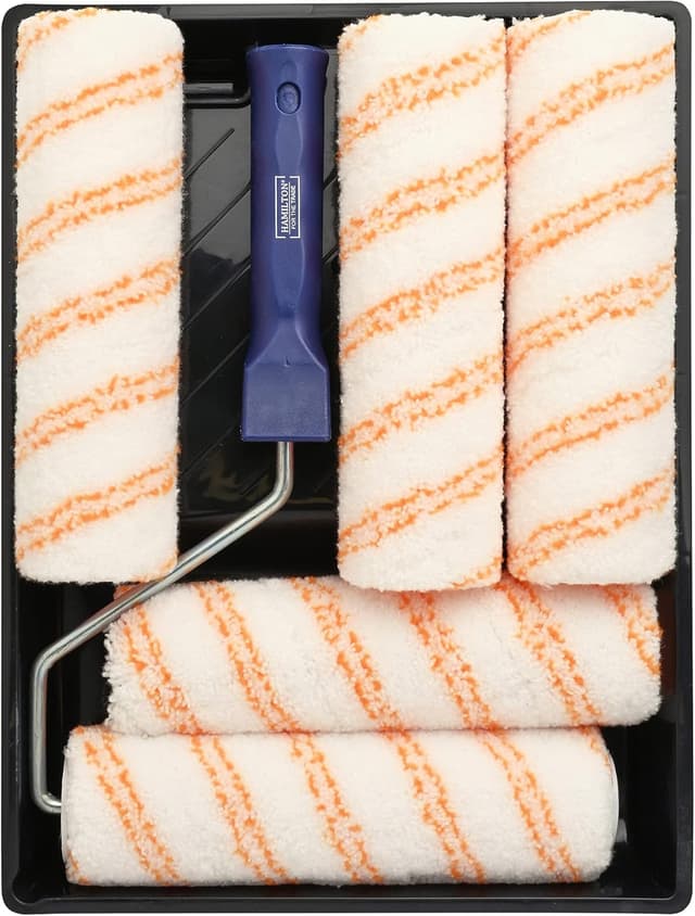 Detalle de Hamilton for The Trade Medium Pile Roller Set with Tray | 7-Piece Set | 9" (1.75" Core)