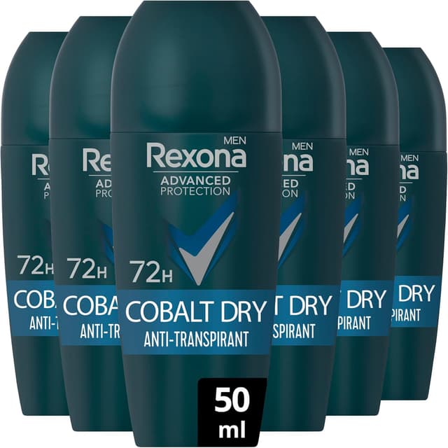 Imagen de Rexona Men Cobalt Dry déodorant bille 72h 6x50ml en OfertitasTOP