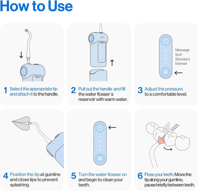 Thumbnail 2 de usmile C10 Hydropulseur portable 95 jours