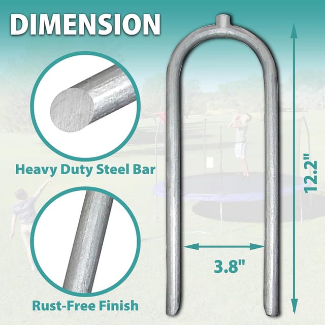 Detalle 2 de Skywalker Trampolines Wind Stakes 4-Pack ⚒