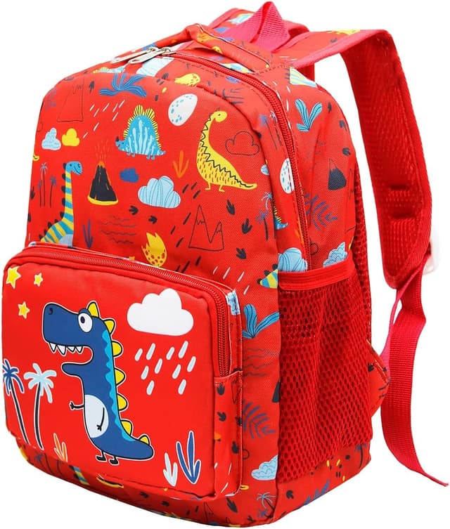 Detalle 2 de POWOFUN 13 Inch Kids Toddler/Preschool Travel Backpack – lightweight dinosaur cartoon schoolbag