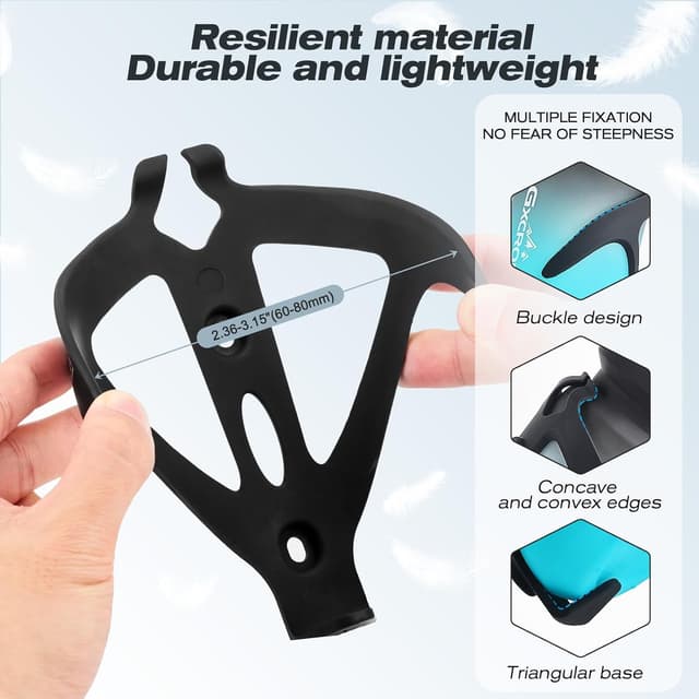 Detalle de Bike water bottle holder combo, 650 ml