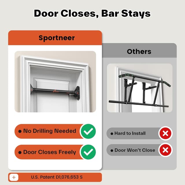 Thumbnail 2 de Sportneer Klimmzugstange 75–94 cm 🏋