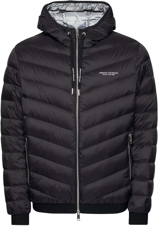 Thumbnail 6 de Armani Exchange men’s Milano/New York logo down coat with hood