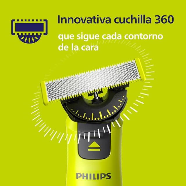 Thumbnail 5 de Philips QP440/50 OneBlade: Cuchillas Repuesto (Pack 4) ✂