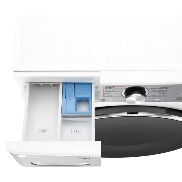 Detalle de LG F4WR9009A2W Lavadora 9 kg 1400 rpm