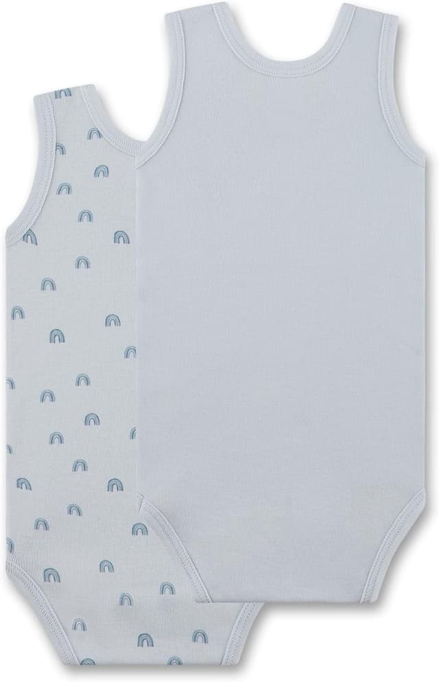 Thumbnail 1 de Sanetta Baby-Body ärmellos Doppelpack Beige Regenbogen