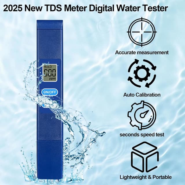 Thumbnail 4 de QNCIGER TDS Meter 0–9990 ppm digital tester 💧
