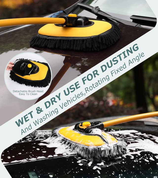 Thumbnail 2 de innhom 15° Curve Car Wash Brush 50-102cm