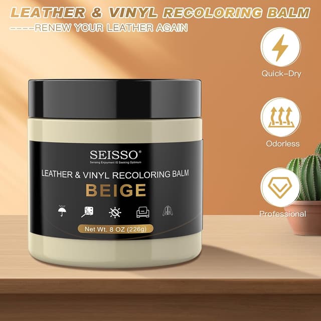 Thumbnail 1 de SEISSO Kit Riparazione Pelle Auto Beige