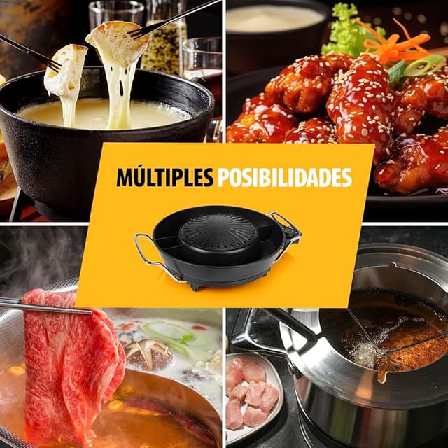 Thumbnail 2 de Tristar PZ-9131 Barbacoa coreana Hot Pot 3L🔥 para 4 personas